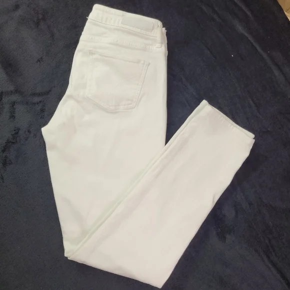 Calvin Klein Jeans Womens White Ultimate Skinny Jeans size 8 - Picture 1 of 7